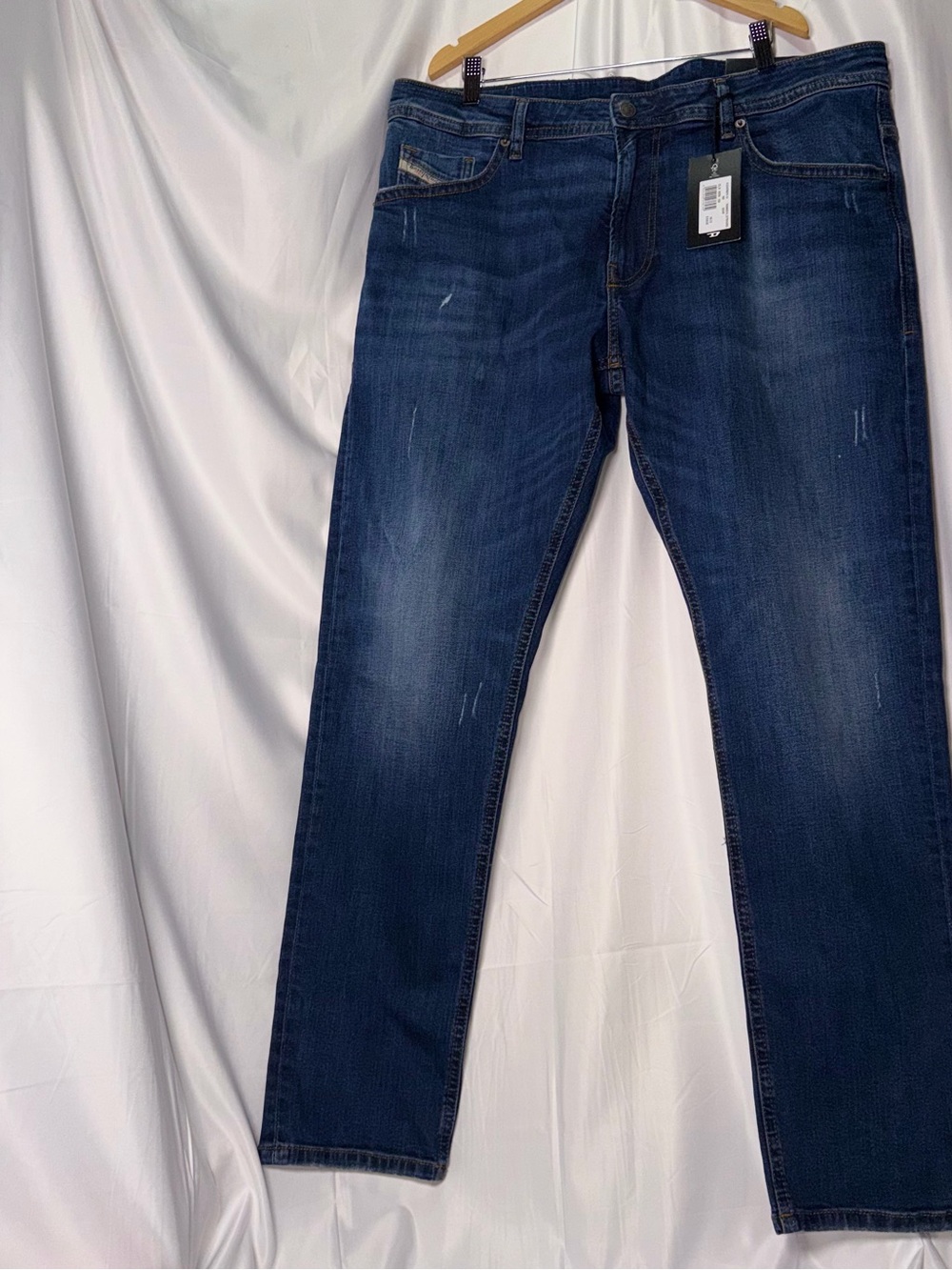 Diesel Men's Indigo Slim Straight Jeans